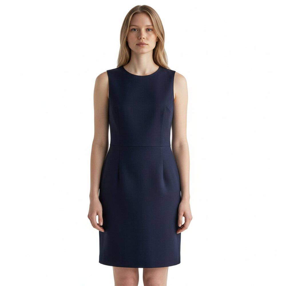 GAP Navy Blue Cocktail Dress Size 0 - Like new - Picture 3 of 10